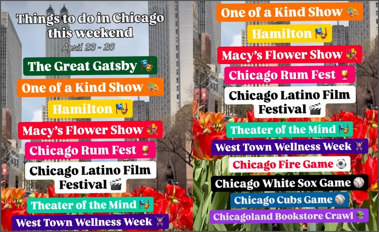 Things to do This Weekend in Chicago