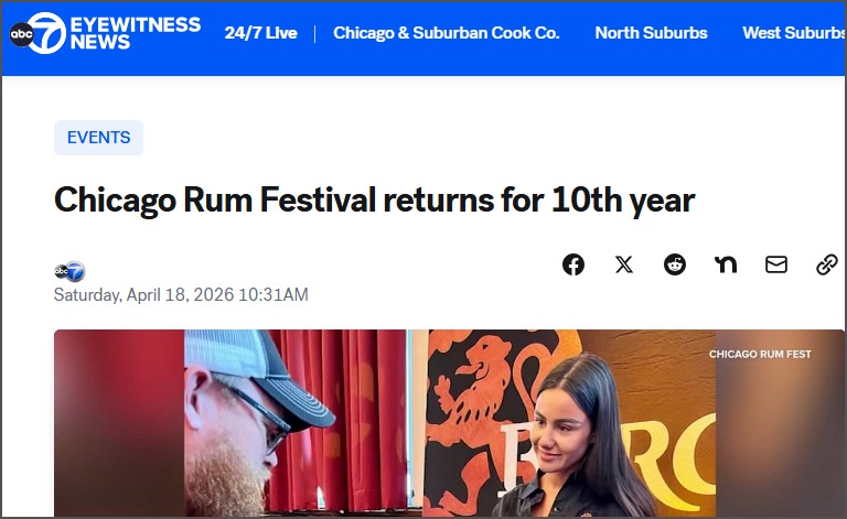 Chicago Rum Fest returns for its 10th year